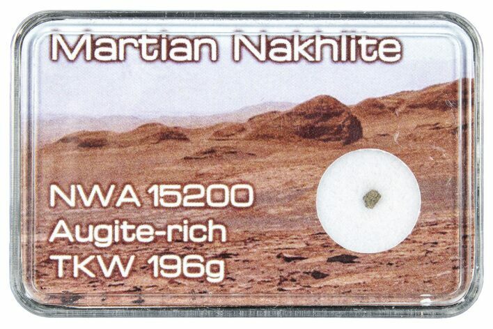 Martian Nakhlite Meteorite Fragment - NWA #292185